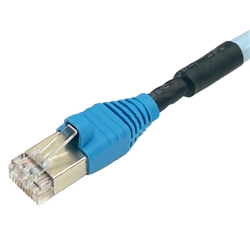 エイム電子 C6S-STP-LB-55 [Cat6 STPケーブル 水色 55m]