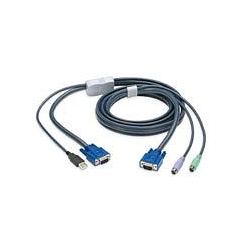 ブラックボックス・ネットワークサービス ServSwitch CPUケーブル HD15+USB 4.8m(16ft.) EHN428-0016