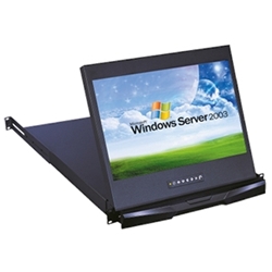 オースチンヒューズエレクトロニクス CyberView RP-W119 [1U ラックマウントワイド 19インチ TFT LCD モニター、ドロアー]