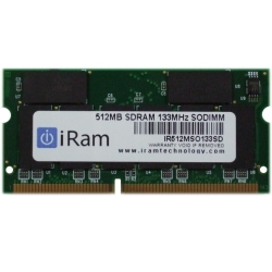 iRam Technology IR512MSO133SD [SDRAM PC133 144pin 512MB SO-DIMM]