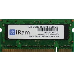 iRam Technology IR4GSO667D2 [DDR2 PC2-5300 200pin 4GB SO-DIMM]