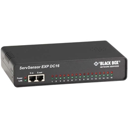 ブラックボックス・ネットワークサービス ServSensor拡張ユニット 16ポートドライ接点ハブ