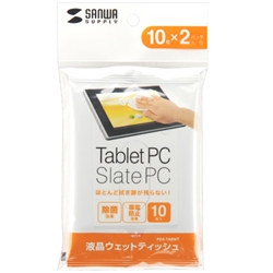 サンワサプライ PDA-TABWT [タブレットPC用ウェットティッシュ]