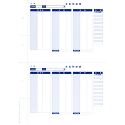 オービック 奉行サプライ 09-SP6252 [単票封筒用支給明細書(縦型)(6252)]