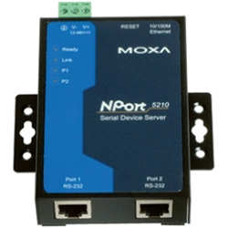 MOXA NPORT5210/JP [2ポート RS-232Cデバイスサーバ 電源アダプタ付]
