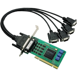 MOXA CP-114UL-T [4ポート RS-232C/422/485 uPCIボード、LP Tモデル]