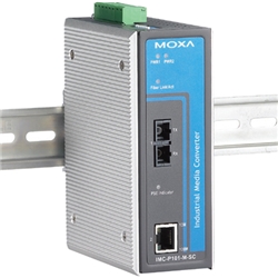 MOXA IMC-P101-M-SC [PoE 10/100T(X)⇒100FXメディアコンバータ、マルチSC]