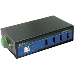 MOXA UPORT404-T [4ポート 産業用USBハブ、Tモデル]