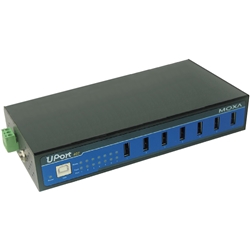 MOXA UPORT407-T [7ポート 産業用USBハブ、Tモデル]
