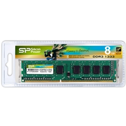 シリコンパワー SP008GBLTU133N02 [メモリ 240Pin DIMM PC3-10600 8GB ブリスター]