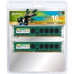 シリコンパワー SP016GBLTU133N22 [メモリ 240Pin DIMM PC3-10600 8GB×2]