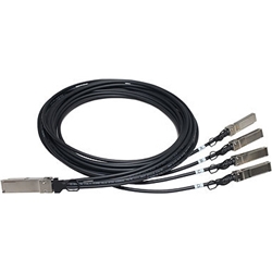 HP(Enterprise) JG331A [HPE X240 QSFP+ 4x10G SFP+ 5m DAC Cable]