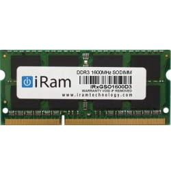 iRam Technology IR2GSO1600D3 [Mac 増設メモリ DDR3L/1600 2GB 204pin]