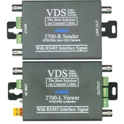 ジョブル VDS2700 [1映像+1音声+RS485+1接点+DC12V伝送機器]