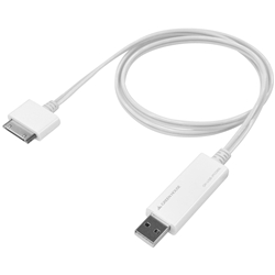 グリーンハウス GH-USB-IPOD80L [光るUSB充電・転送ケーブル(iPhone/iPod) 80cm]