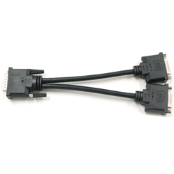 ASK CABL-DMSDVIDVI1 [DMS-59(M) TO TWO DVI-I(F) ADAPTER CABLE]