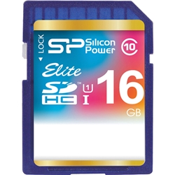シリコンパワー SP016GBSDHAU1V10 [UHS-1 SDHCカード 16GB Class10]