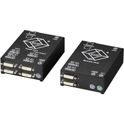 ブラックボックス・ネットワークサービス ACS2209A-R2-SM [DVI-D ファイバ・エクステンダ シングル デュアルモニタ PS2]