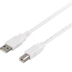 バッファロー（サプライ） BSUAB215WH [USB2.0ケーブル(A to B) 1.5m ホワイト]