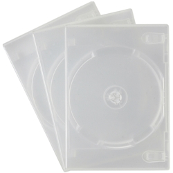 サンワサプライ DVD-TN2-03C [DVDトールケース(2枚収納・3枚パック・クリア)]