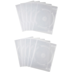 サンワサプライ DVD-TN1-10C [DVDトールケース(1枚収納・10枚パック・クリア)]