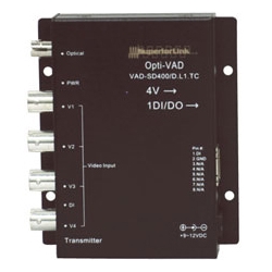ジョブル VAD-SD400/D.L1.TC [4映像+デジタル信号用光ファイバー送信器]