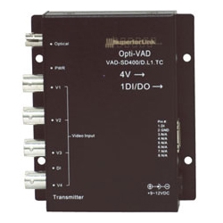 ジョブル VAD-SD400/D.L1.TC [4映像+デジタル信号用光ファイバー送信器]