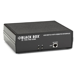 ブラックボックス・ネットワークサービス SW1041A [シリアル・LAN遠隔制御A/Bスイッチ CAT6]