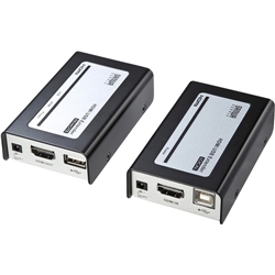 サンワサプライ VGA-EXHDU [HDMI＋USB2．0エクステンダー]