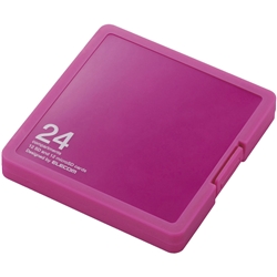 CMC-SDCPP24PN [メモリカードケース/SD12枚+microSD12枚収納/ピンク]