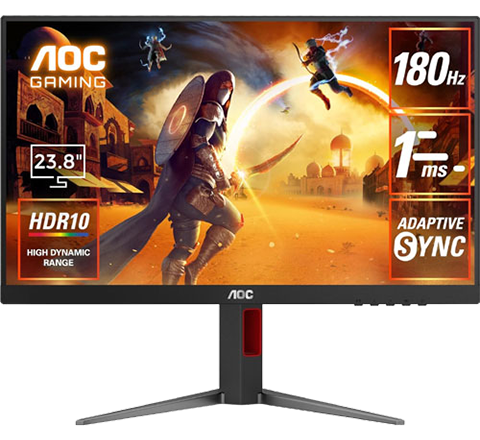 AOC AGON 24G4/11 [23.8型ゲーミング液晶ディスプレイ/1920×1080/HDMI、DisplayPort/ブラック]