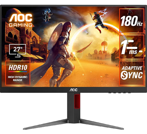 AOC AGON 27G4/11 [27型ゲーミング液晶ディスプレイ/1920×1080/HDMI、DisplayPort/ブラック/スピーカー：なし]